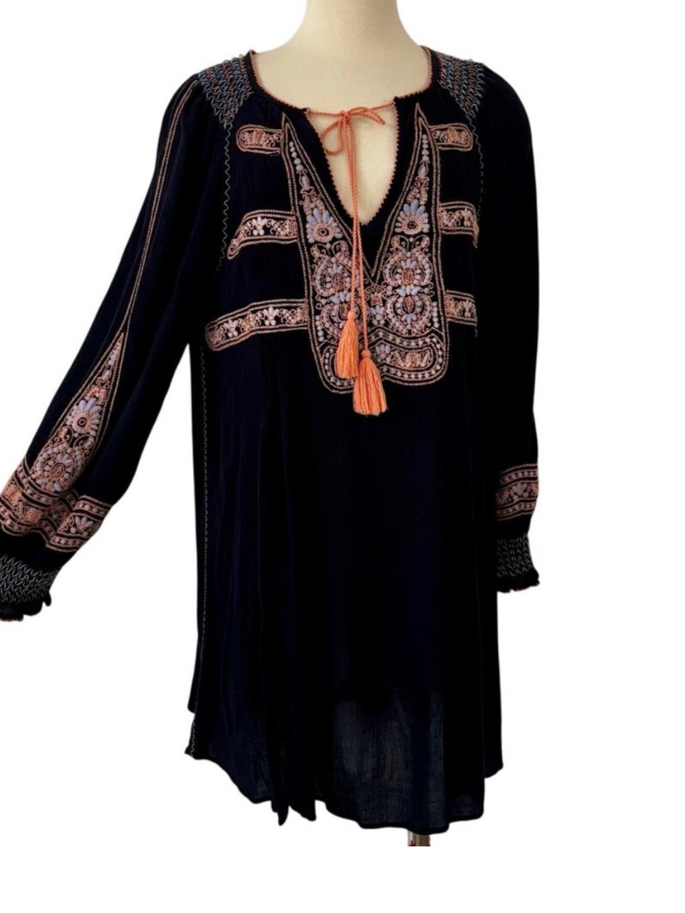Free People Black Tunic Dress